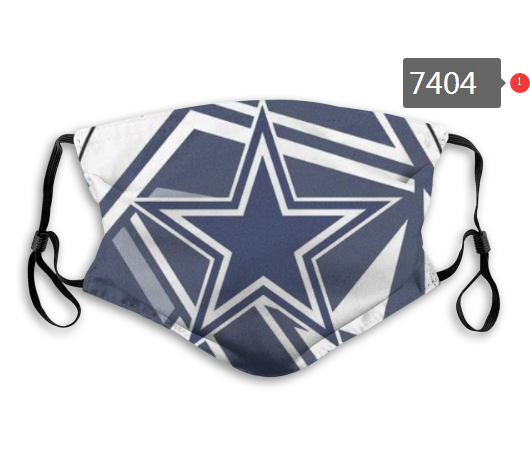 NFL 2020 Dallas cowboys #67 Dust mask with filter